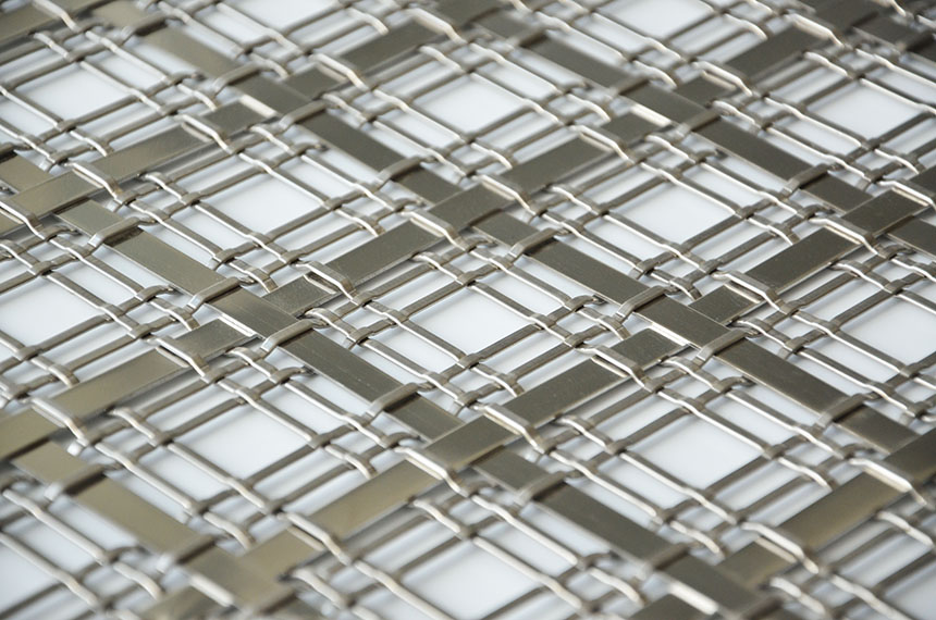 Stainless Steel Decorative Metal Mesh Panels for sale