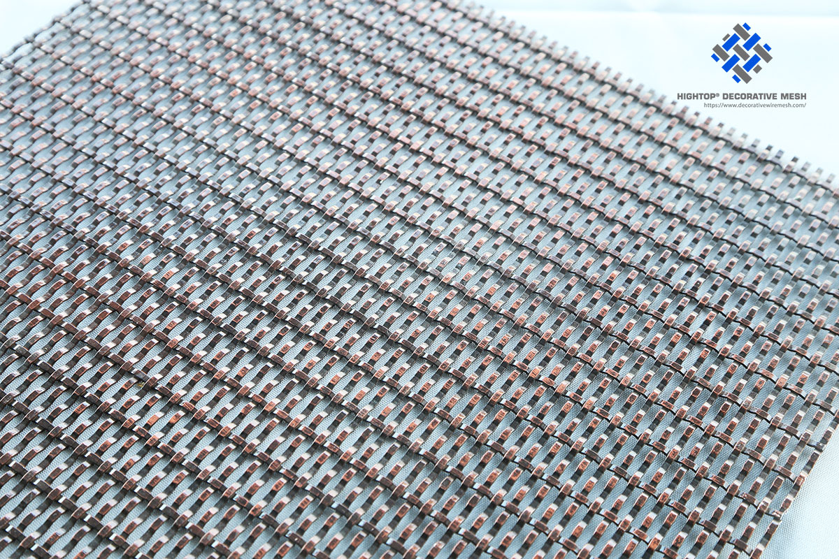 Lock Crimp Metal Mesh Panels for Sale