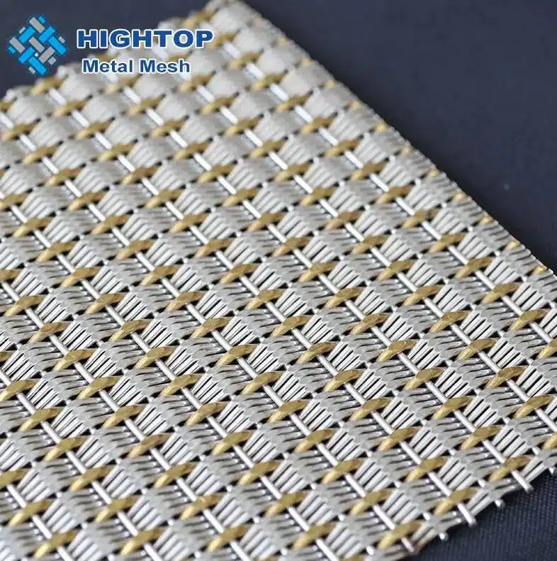 HT-AR-001:Decorative wire mesh for cabinet woven interior design